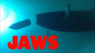 Jaws  Hooper Discovers Ben Gardners Boat  Scene With Figures [upl. by Ortrud690]