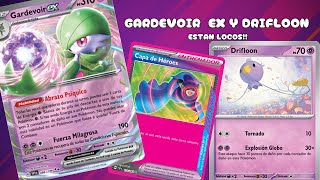 GARDEVOIR EX Y DRIFLOON ESTÁN LOCOS POST ROTACIÓN  Pokémon TCG 🤯🤩 [upl. by Nyliret229]