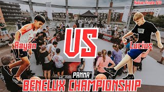 Rayan vs Lucius van Pelt  Benelux Championships Panna Knock Out 2024  U15 SemiFinal [upl. by Riggs]