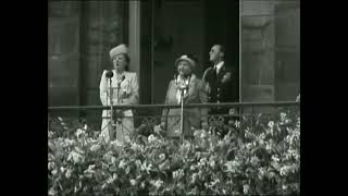 “Het Wilhelmus” sung at Queen Wilhelmina’s Abdication 1948 [upl. by Clere]