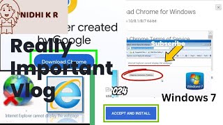 fix internet explorer diagnose connection problem and download chrome in internet explorershare [upl. by Swainson]