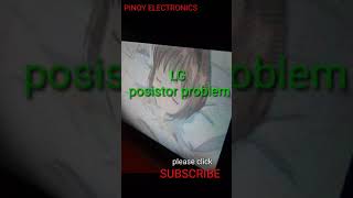 LG crt tvposistor problem [upl. by Eelloh771]