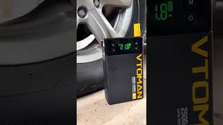 VTOMAN 2500A jump starter faulty overheating [upl. by Nibroc]