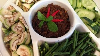 How to Make Bok Kapee PowCooking CambodianKhmer food with Elissa [upl. by Asiralc]