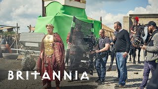 Britannia cast  Talk all things from script to screen  Sky Atlantic [upl. by Esidnac]