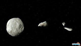 What are Asteroids Facts amp Information  Geography for Kids  Space Facts by Mocomi [upl. by Amsa]