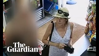 CCTV footage shows novichok victim day before attack [upl. by Ellemrac]