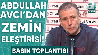 Gençlerbirliği 12 Trabzonspor Abdullah Avcı Maç Sonu Basın Toplantısı  A Spor  08022024 [upl. by Verine]