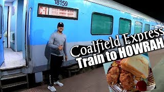 Amazing train journey 12340 COALFIELD EXPRESS  Dhanbad junction to Howrah junction Full journey [upl. by Ahsaercal826]