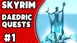 Skyrim The Black Star Skyrim Daedric Quests 1 [upl. by Alexandrina7]