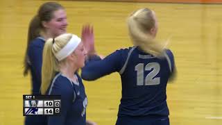 Champlin Park vs STMA Section Girls High School Volleyball [upl. by Ettennahs49]