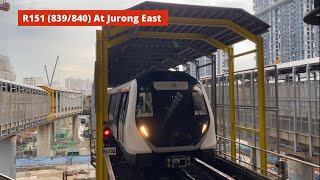 OccupiedSMRT R151 839840 at Jurong East [upl. by Batory]