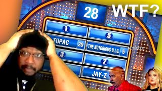 Name the Greatest Rapper of All Time Family Feud Edition Reaction [upl. by Leamsi]