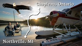 Flying to The Middle Of Nowhere Chapleau Ontario For A Week Of Fishing [upl. by Chud]