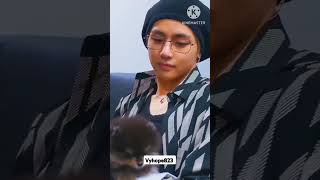 Kim taehyung and yeotan baby😘viralvideovideoshortwhatsappstatus [upl. by Gracia]