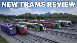 Rating NEW TRAMS based on my arbitrary aestetic standards [upl. by Mercorr657]