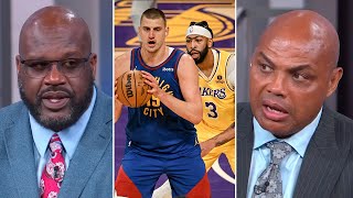 Nuggets Win Game 3 Lakers Go Down 03 in the Series  Inside the NBA [upl. by Barron]