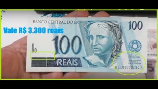 Nota de R10000 que vale R 330000 vejam o vídeo🤩🤩🤩 [upl. by Feldstein290]