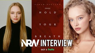 Actor Amiah Miller talks HOLD YOUR BREATH with Kuya P for NRW A NRW Interview Hulu [upl. by Noicnecsa]