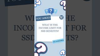 What Is the Income Limit for SSD Benefits [upl. by Malarkey]