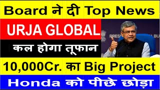 Urja Global latest newsUrja Global latest news todayUrja GlobalUrja Global share target 2024 [upl. by Ahtekahs496]