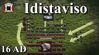 The Battle of Idistaviso 16 AD ⚔️  Arminius Great Revolt Part 3 [upl. by Ellednek]