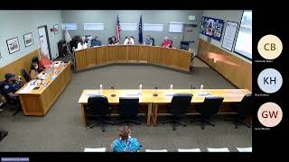 8192024 City Council meeting includes work session with Park and Rec Committee [upl. by Merfe]