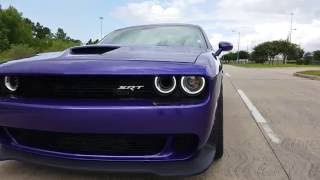 Plum Crazy Purple Hellcat burnout [upl. by Heath98]