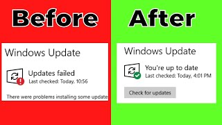 Fix Any Windows Update Error on Windows 1110 Latest [upl. by Searcy800]