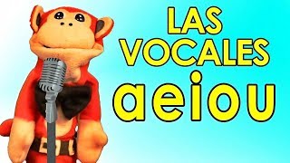 Mira Este Video y Aprende Las Vocales A E I O U Con El Mono Silabo Canciones Infantiles Educativas [upl. by Alyag387]