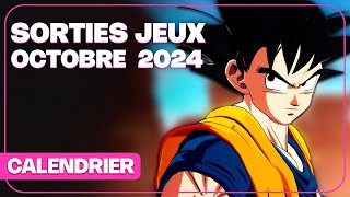 Toutes les SORTIES JEUX VIDEO OCTOBRE 2024 [upl. by Scottie]