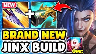 THIS BRAND NEW JINX BUILD IS GOING TO BREAK HER FOREVER NEW ARCANE JINX SKIN [upl. by Erihppas]