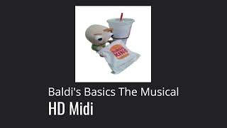 Baldis Basics The Musical HD midi [upl. by Coates]