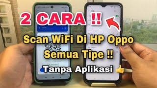 2 CARA SCAN WIFI DI HP OPPO [upl. by Adaiha]