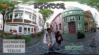 VR360  Schnoor  Bremenin Tarihi Bölgesi  Bremende Gezilecek Yerler [upl. by Judie]