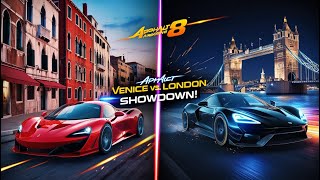 Asphalt 8 Airborne London  Venice [upl. by Noelopan]