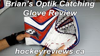 Brians Optik Goalie Catching Glove Review The Best Glove Ive Worn [upl. by Jonny787]