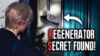 Creepy Regenerator Secret you Missed in Resident Evil 4 Remake [upl. by Otipaga785]