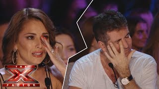 This audition made ALL judges CRY  Simon Cowell Crying  X Factor Auditions PARODY [upl. by Vevina508]