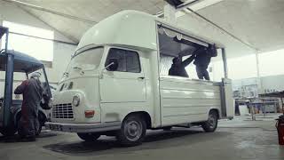 Making of a Renault Estafette Food Truck by Elsa Group [upl. by Noli]