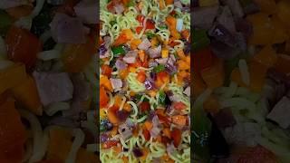 Stir Fried Noodles from Scratch [upl. by Johnna]