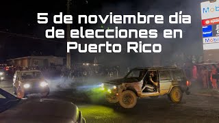 Así pasé el día de las elecciones en Puerto Rico hubieron cristales rotos y muchas locuras [upl. by Aylward958]