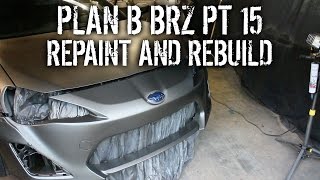 Plan B BRZ Pt 15  Repaint And Install More Rocket Bunny [upl. by Tiduj121]