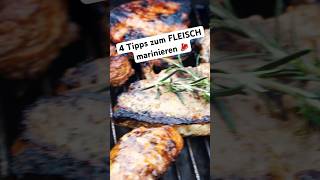 4 Tipps zum FLEISCH marinieren 🥩 [upl. by Winchester]