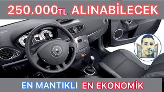 250000 Lira İle ALINABİLECEK ARABALAR EN MANTIKLI OTOMOBİLLER 2023 250BİN TL ARABA ÖNERİLERİ [upl. by Linzy]