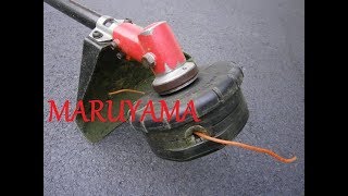 Gearcase Maintenance on a Maruyama String Trimmer [upl. by Delia]