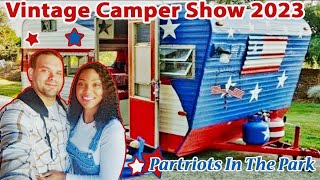 Exploring Vintage Campers With remodels amp Rebuilds At the Tiny Home amp RV Show [upl. by Hutt506]