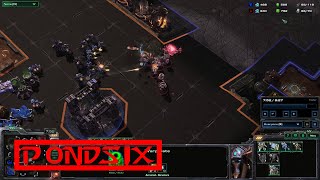 SC 2 TvP Mass Adepts VS MarinesTanks IIIIIIIIIIII vs Adnap [upl. by Rahr]