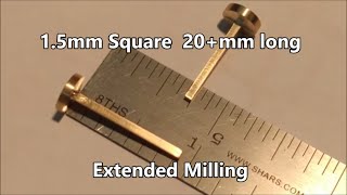 Extended Small Cross Section Milling  No Problem [upl. by Nareik576]