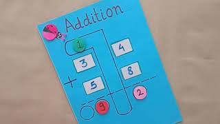 addition working model mathsTLM  Math project for primary kids  Addition machine [upl. by Odlaner560]